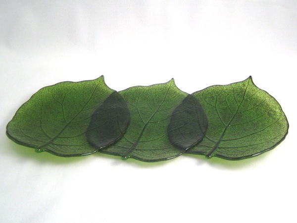 Long Kiwi Leaf Platter