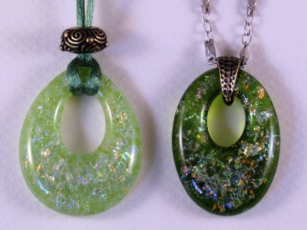 Oval and Teardrop Pendants Comparison