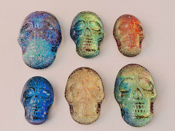 Dichroic Skulls