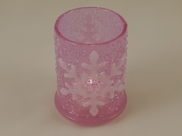 Snowflake '13 Round Votive