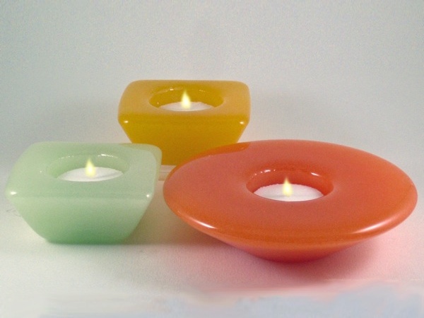 Three Candle Holders