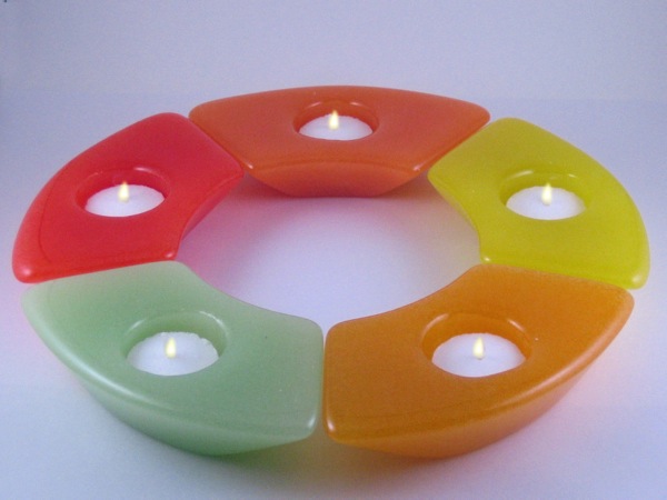 Curved Candle Holders
