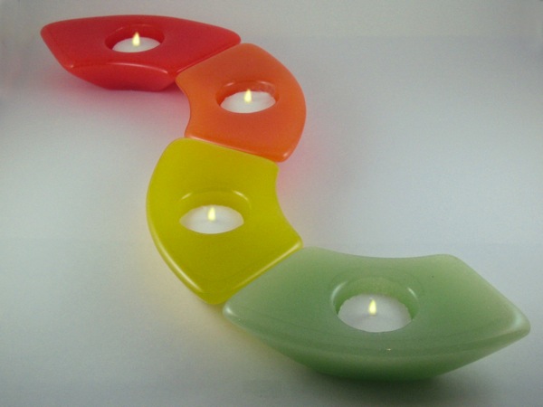 Curved Candle Holders, Group 2