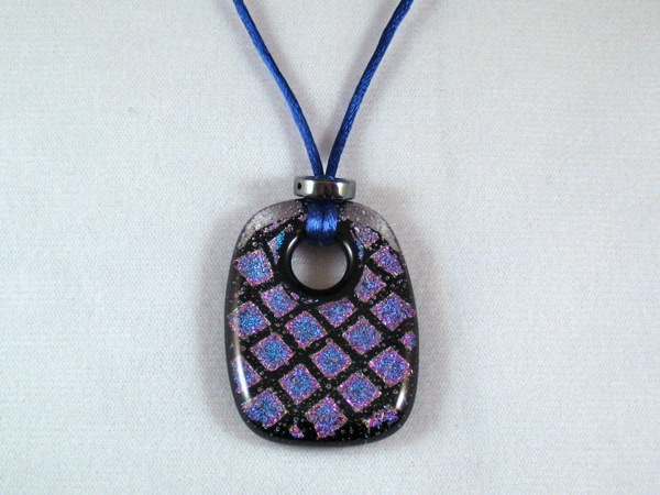 Purple Pillow Pendant