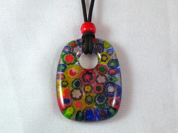 Millefiori Pillow Pendant