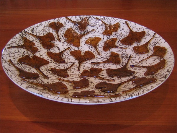 Ginkgo Leaf Platter