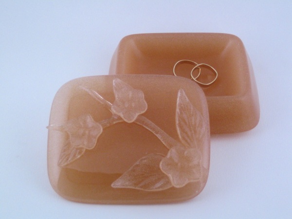 Square Peach Blossom Box