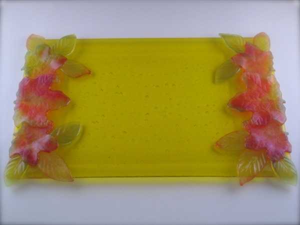 Yellow Leaf Platter