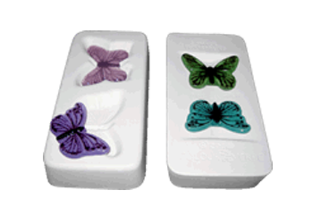 Small Butterflies Casting Mold  Art Glass Supplies - Casting Molds