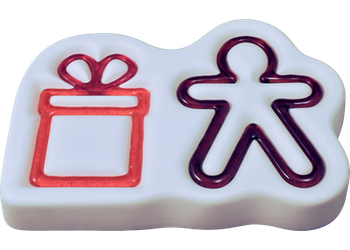 Gingerbread Man & Gift